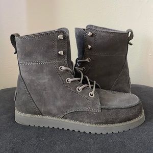 KOOLABURRA by UGG Men’s Grey Winter High Top Boots 10